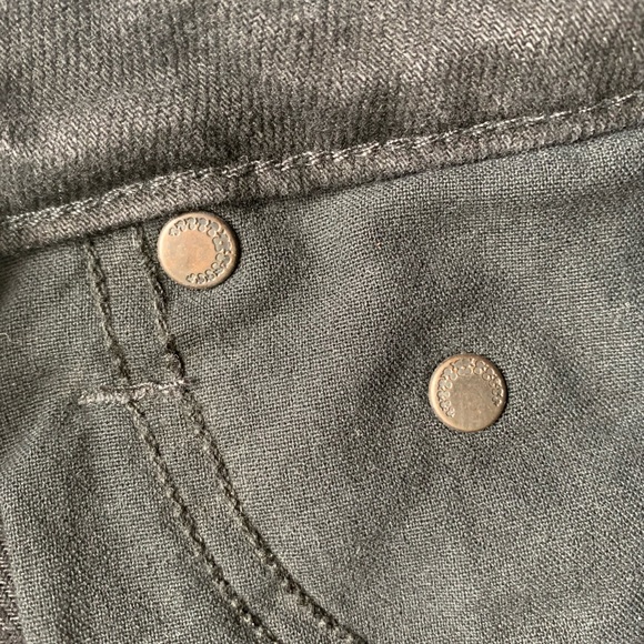 DENIM & DENIM SIZE 2 black distressed jeans skirt - Picture 11 of 11